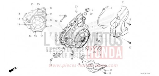 COUVERCLE DE GENERATRICE CMX1100DN de 2022